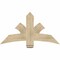 Ekena Millwork Davenport Rough Sawn Timber Gable Bracket, Douglas Fir, 48"W x 26"H x 2"D x 6"F, 13/12 Pitch GBW048X26X0206DAV00RDF - alternate 1